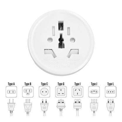 Adaptador Viaje Kit Universal