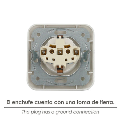 Base Empotrar Blanco