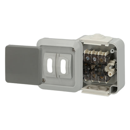 Interruptor Conmutador Con Tapa Simple