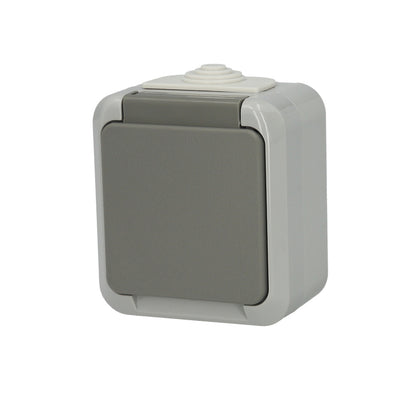 Base Con Tapa Gris