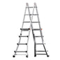 Escalera Telescópica Aluminio  5+5 Peldaños