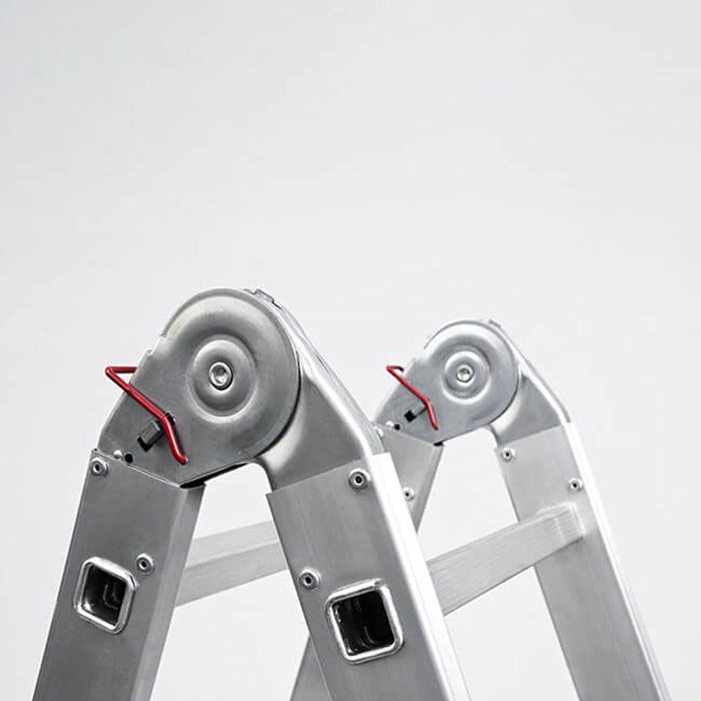 Escalera Telescópica Aluminio  5+5 Peldaños