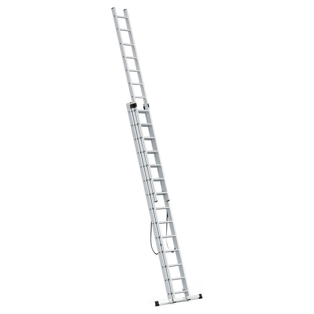 Escalera Aluminio Industrial 14+14+14   3x4 mt.