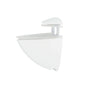 Soporte Pelicano Regulable Para Estante 1 / 20 mm. Blanco  (1 Pieza)