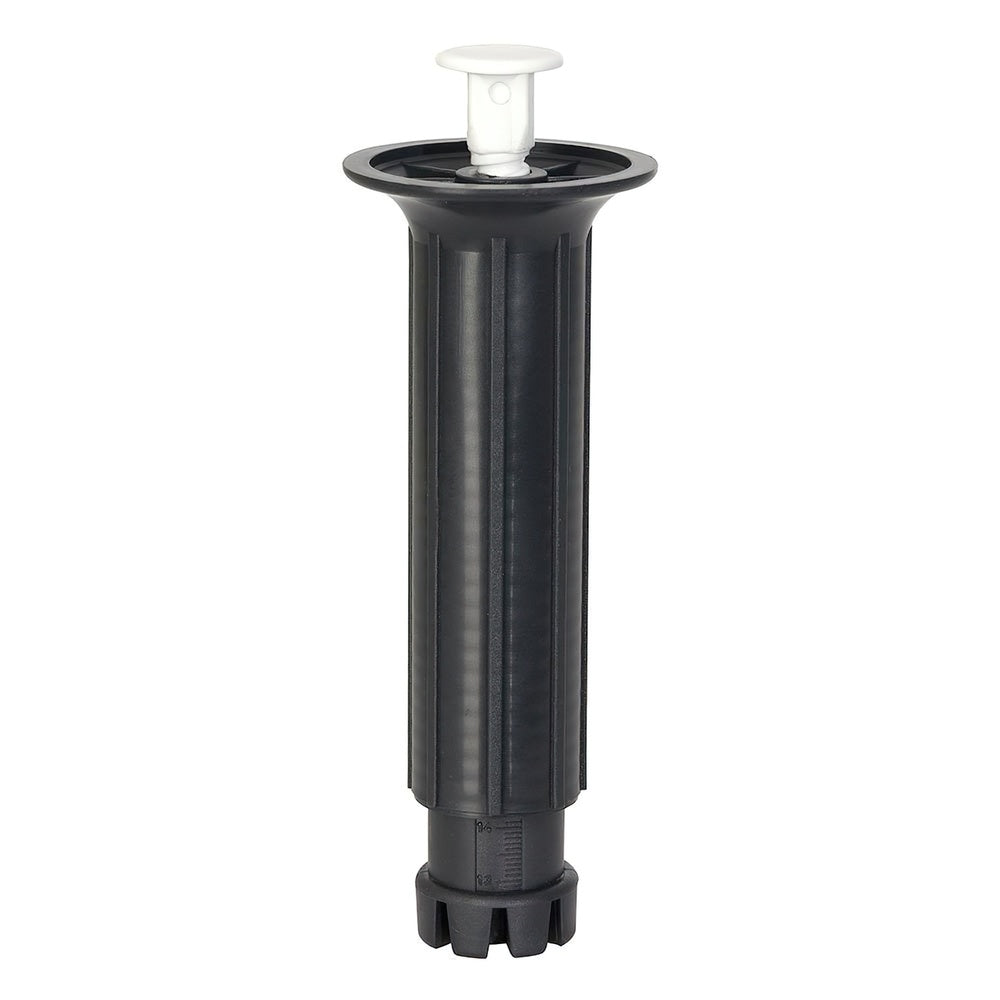 Pata Regulable Fija 13 / 20 cm. Negro