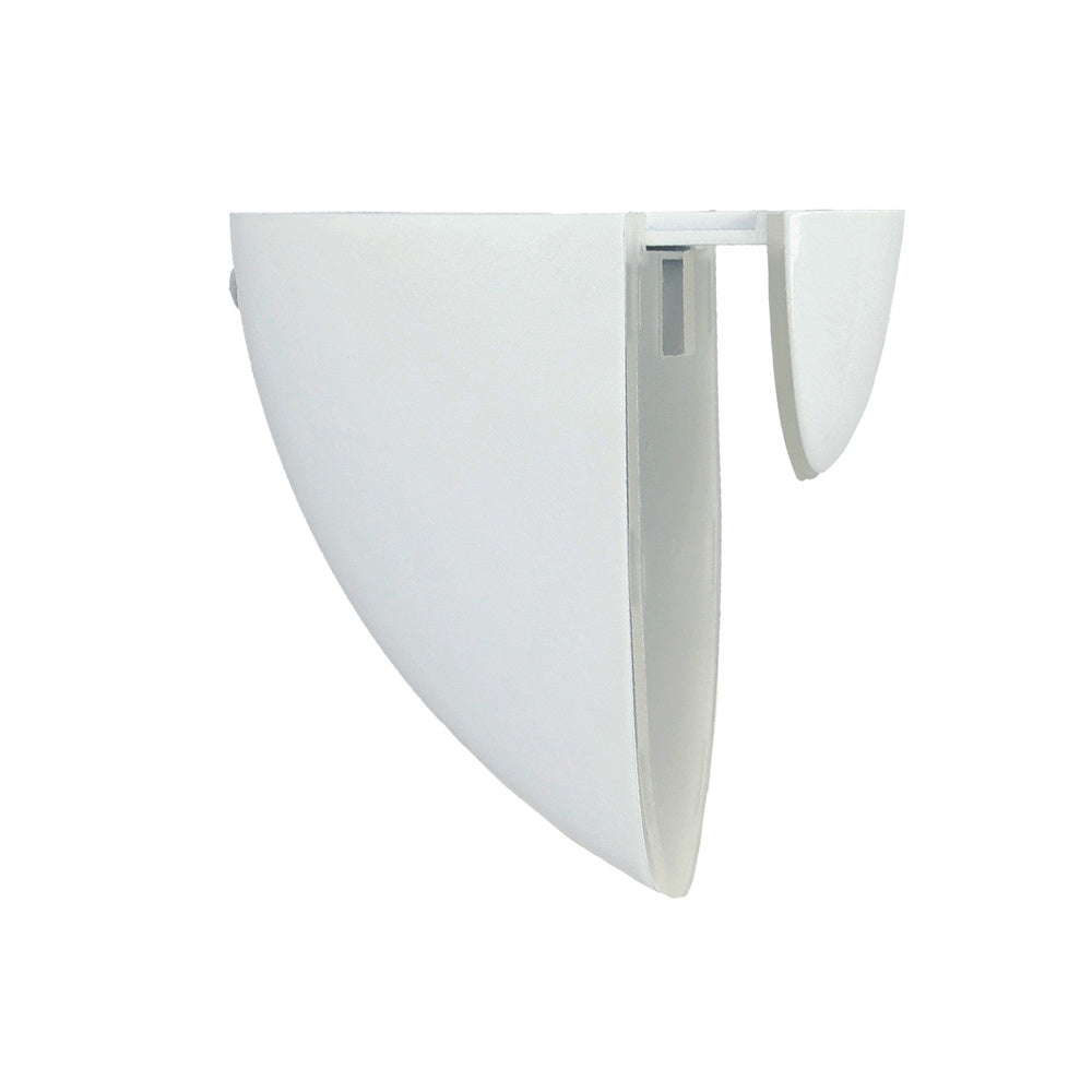 Soporte Pelicano Regulable Para Estante 1 / 35 mm. Blanco  (1 Pieza)